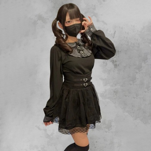 レディース【S～L】　チュール重ねスカパン（地雷中学生×majoretty）