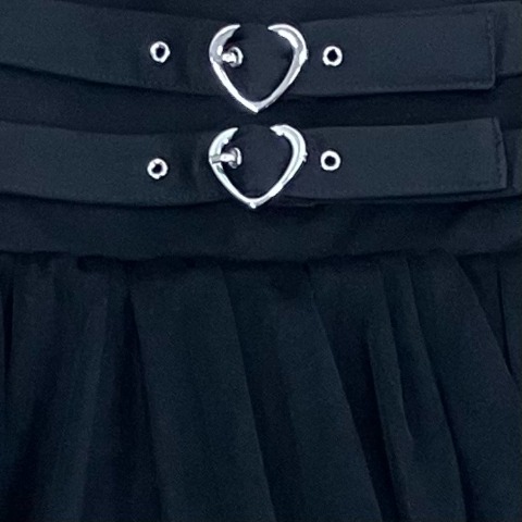 レディース【S～L】　チュール重ねスカパン（地雷中学生×majoretty）