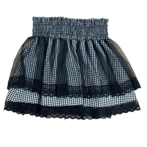 レディース【S～L】　チュール重ねスカパン（地雷中学生×majoretty）