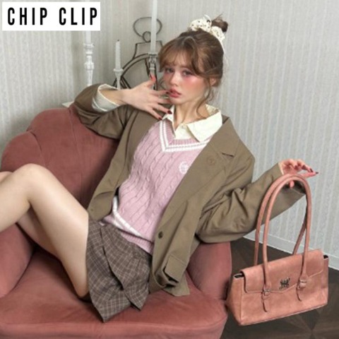 レディース　ティアードミニスカート（CHIP CLIP×maaso）