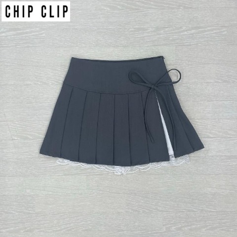 レディース　プリーツスカート（CHIP CLIP×はる）