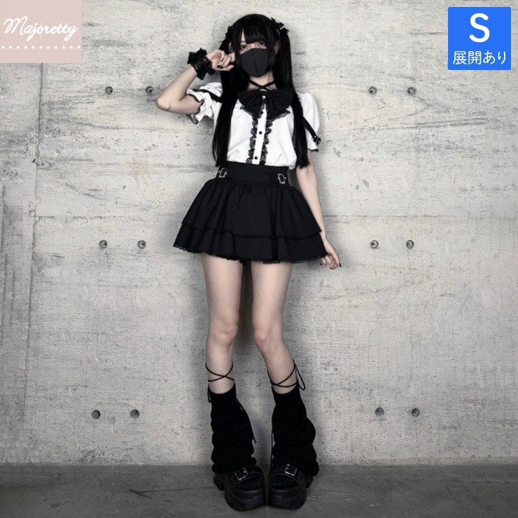 レディース【S～L】 サイドベルトスカパン（えすちゃん×majoretty
