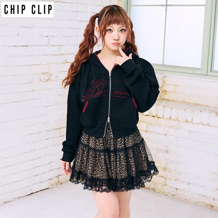 レディース ヒョウ柄ミニスカート（CHIP CLIP／BENNY） | アベイル