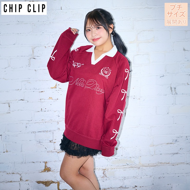 レディース【プチサイズ】 レースフリルスカート（CHIP CLIP