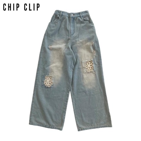 レディース　デニムパンツ（CHIP CLIP×はる）
