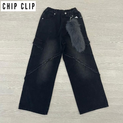 レディース　キーホルダー付デニムパンツ（CHIP CLIP）
