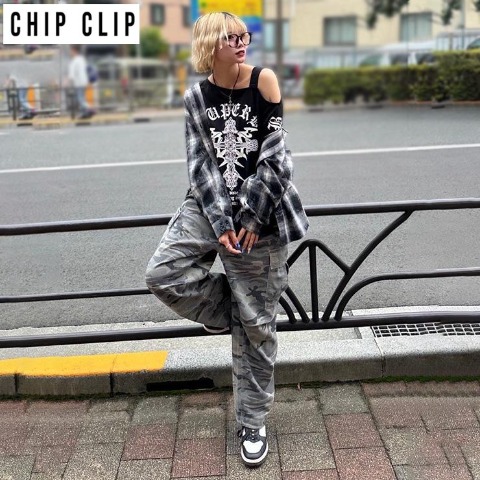 レディース　カーゴパンツ（CHIP CLIP）