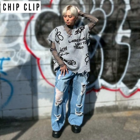 レディース　デニムパンツ（CHIP CLIP）