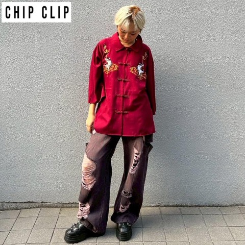 レディース　デニムパンツ（CHIP CLIP）