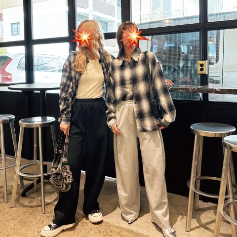 レディース　スウェットパンツ（CHIP CLIP・TikTok）