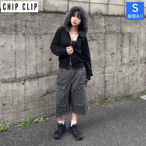 レディース　ハーフパンツ（CHIP CLIP×まひろ）