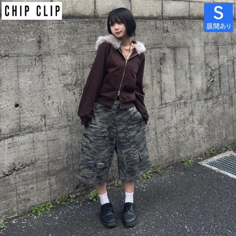 レディース　ハーフパンツ（CHIP CLIP×まひろ）