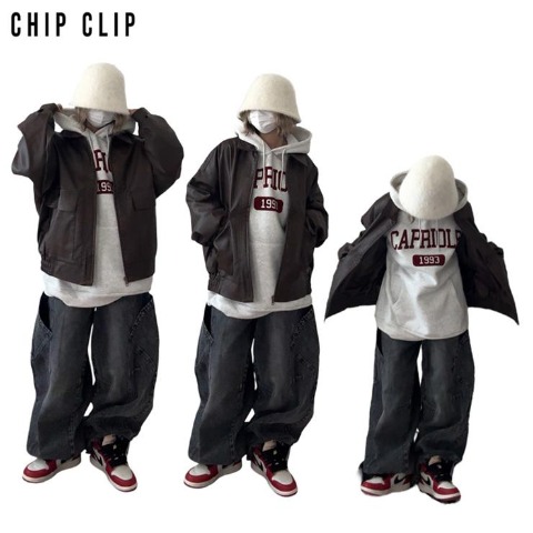 レディース　デニムカーゴパンツ（miyu×CHIP CLIP）