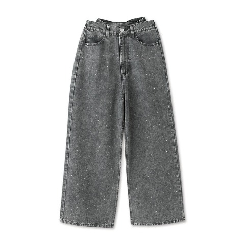 レディース【S～L】　バックリボンデニムパンツ（CHIP CLIP）