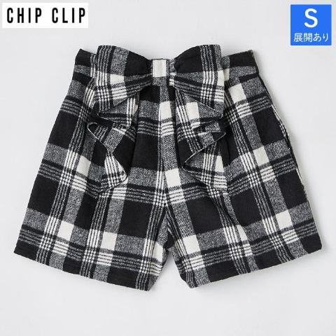 レディース　バックリボンショートパンツ（CHIP CLIP）