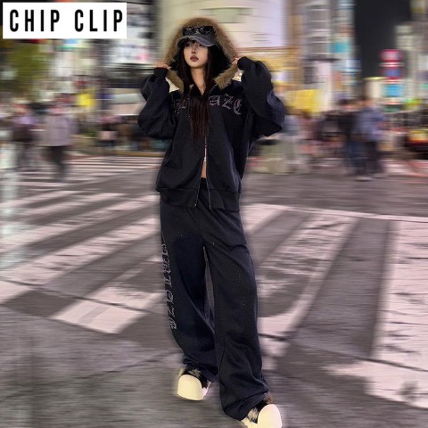 レディース　サイドロゴパンツ（CHIP CLIP）