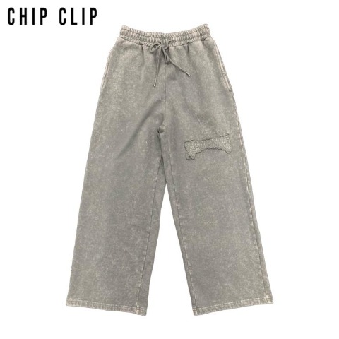 レディース　ピグメントワイドパンツ（CHIP CLIP）