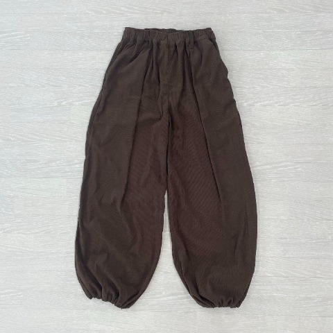 レディース　コーデュロイワイドパンツ（CHIP CLIP×ぽんづ）