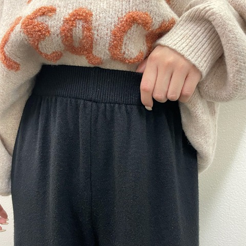 レディース　ニットパンツ（CHIP CLIP）