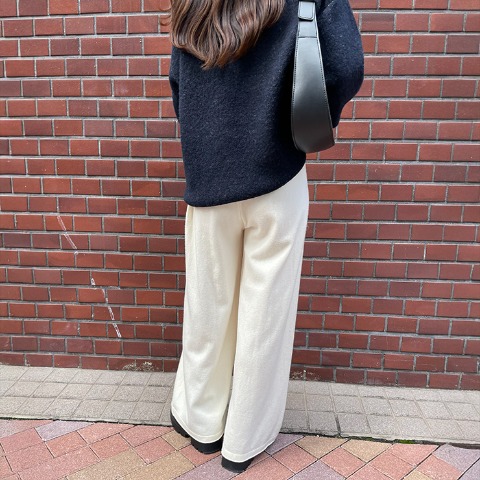 レディース　ニットパンツ（CHIP CLIP）