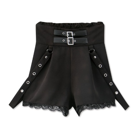 レディース【S～L】　ハーネス付ショートパンツ（えすちゃん×majoretty）