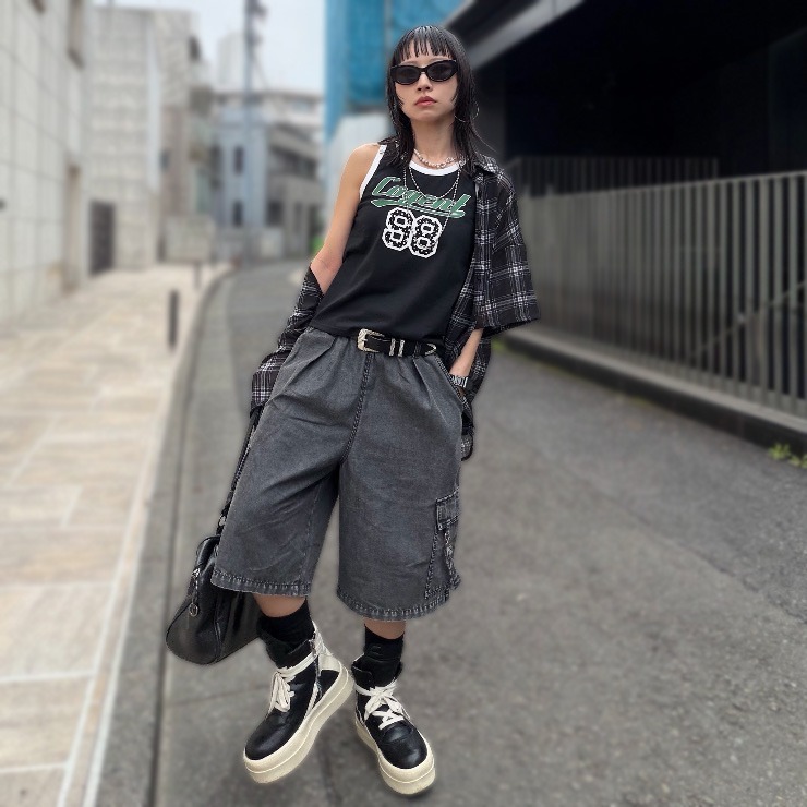 レディース カーゴハーフパンツ（Hinechi×CHIP CLIP） | アベイル