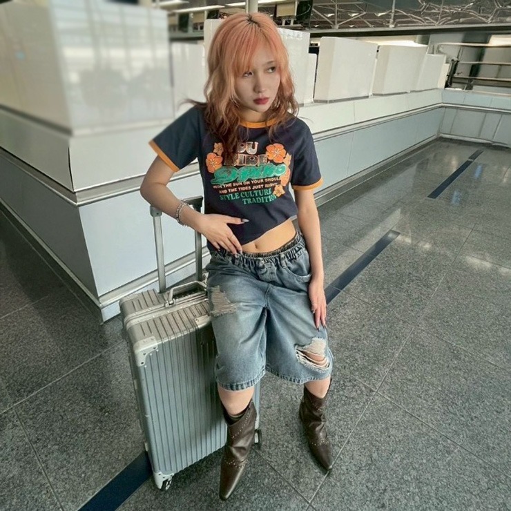 レディース デニムハーフパンツ（PIKO） | アベイル | しまむらパーク