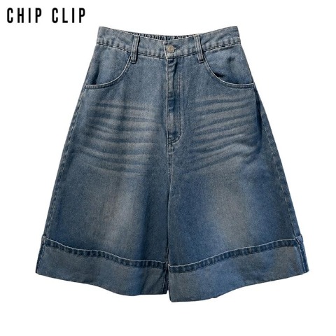 レディース デニムハーフパンツ（CHIP CLIP×miyu） | アベイル