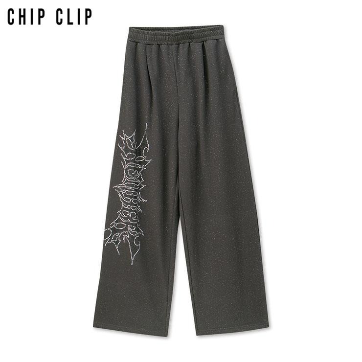 レディース サイドロゴラメパンツ（CHIP CLIP） | アベイル | しまむら