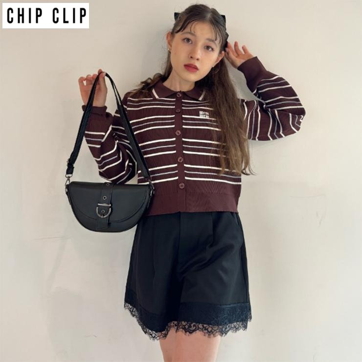 レディース 裾レースショートパンツ（CHIP CLIP／LEDA・TikTok