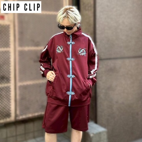 レディース　ブルゾン＋パンツセット（CHIP CLIP）