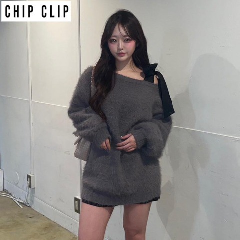 レディース　ニットプルオーバー（CHIP CLIP・TikTok）
