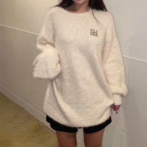 レディース　ニットプルオーバー（CHIP CLIP・TikTok）