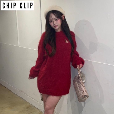レディース　ニットプルオーバー（CHIP CLIP・TikTok）