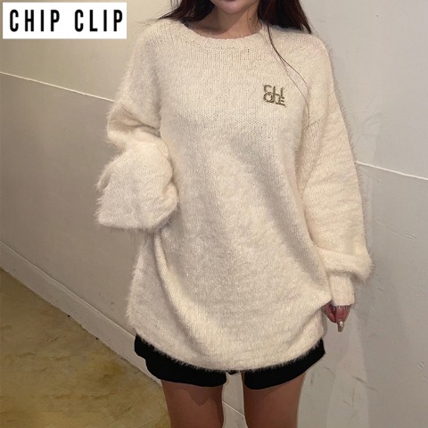 レディース　ニットプルオーバー（CHIP CLIP・TikTok）