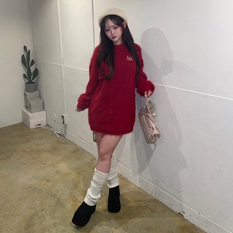 レディース　ニットプルオーバー（CHIP CLIP・TikTok）