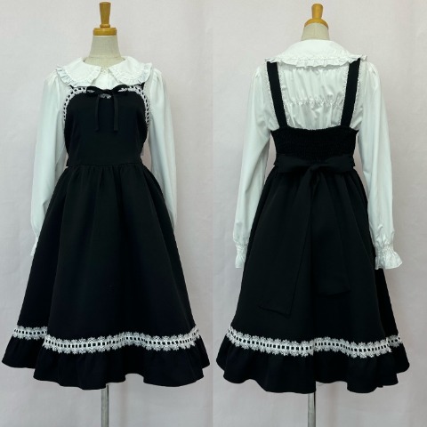 レディース【S～L】　ジャンパースカート（Wonder Tea Party×CHIP CLIP）