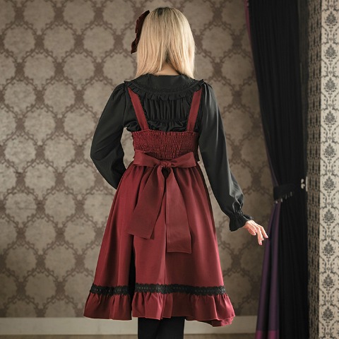 レディース【S～L】　ジャンパースカート（Wonder Tea Party×CHIP CLIP）