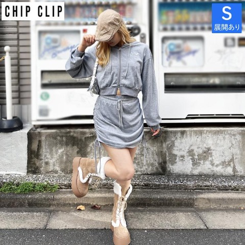 レディース【S～L】　セットアップ（CHIP CLIP・TikTok）