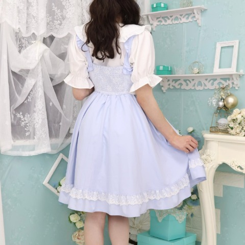 レディース【S～L】　ジャンパースカート（CHIP CLIP×七海にこ）