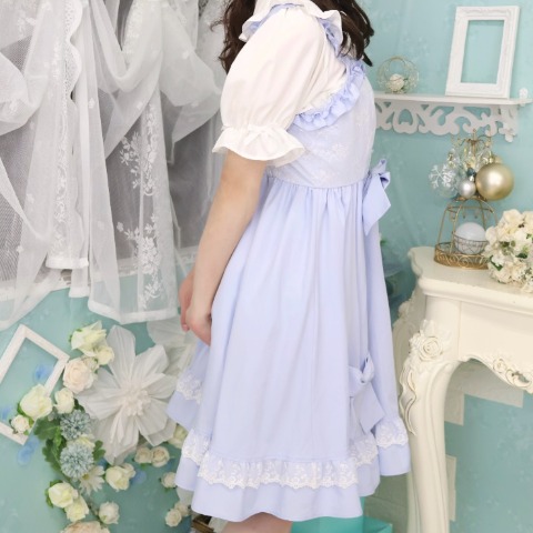 レディース【S～L】　ジャンパースカート（CHIP CLIP×七海にこ）