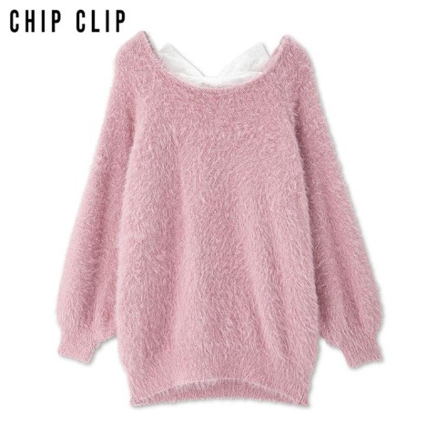 レディース　バックリボンワンピース（CHIP CLIP）