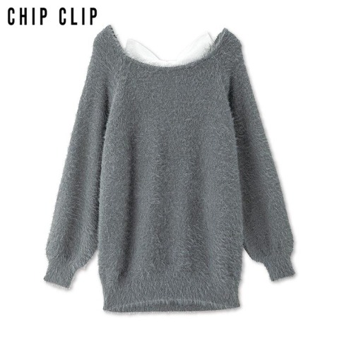 レディース　バックリボンワンピース（CHIP CLIP）