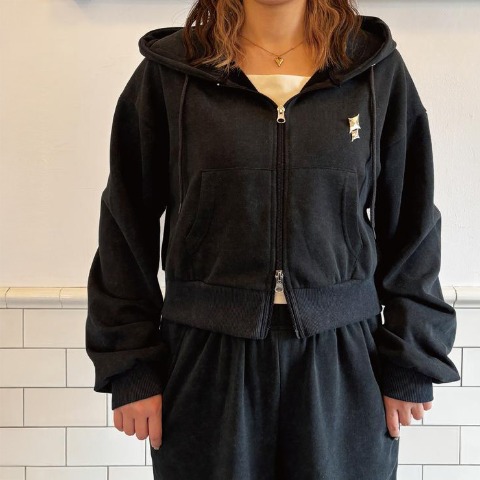 レディース【S～L】　長袖ジップパーカ+パンツ（CHIP CLIP・TikTok）