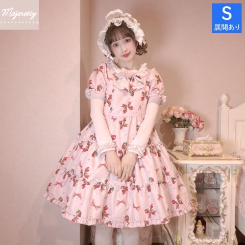 レディース【S～L】　半袖ワンピース（まゆろん×majoretty）