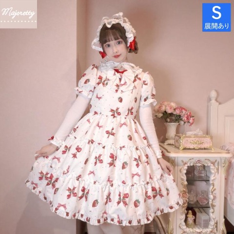 レディース【S～L】　半袖ワンピース（まゆろん×majoretty）