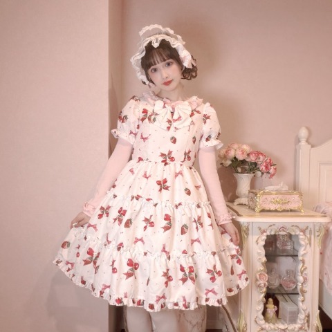 レディース【S～L】　半袖ワンピース（まゆろん×majoretty）