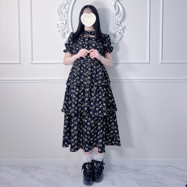 レディース【S～L】 ロングワンピース（さきまるちゃん×majoretty