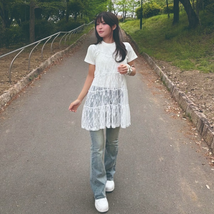 レディース Tシャツ+キャミソールセット（ちしゃ×CHIP CLIP・TikTok