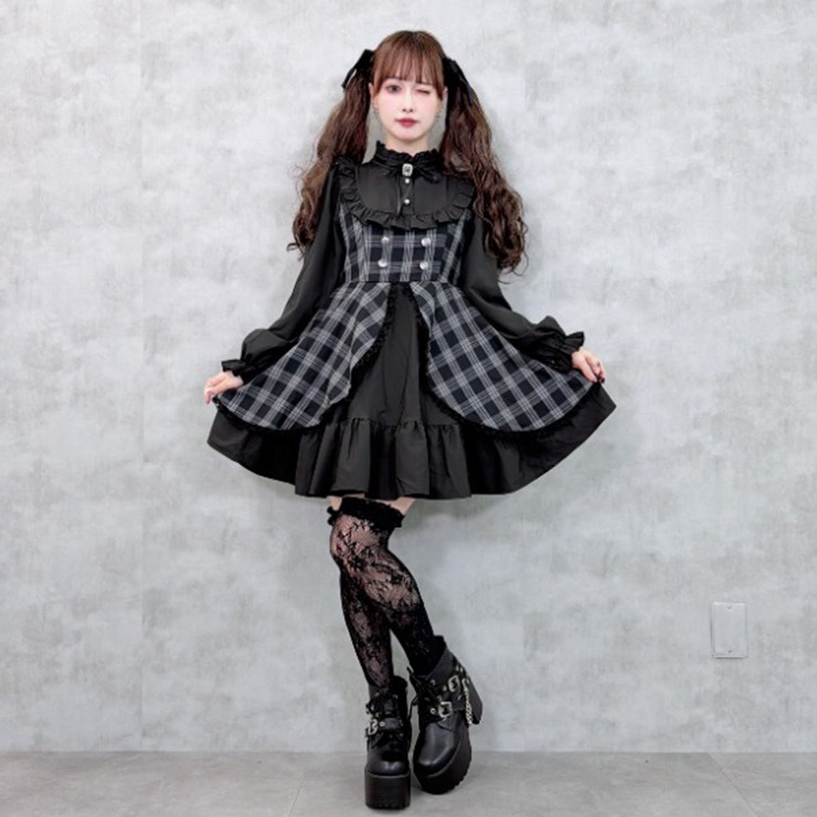 miumiuヒョウ柄ジャガード袖フリルワンピース36 レディース フリルワンピース（まゆろん／majoretty） | アベイル